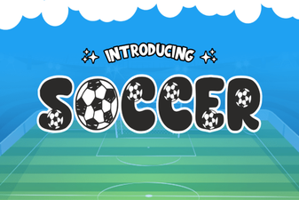 Soccer Font Collection for Bold Sports Designs