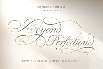 Elegant Beyond Perfection Font for Creative Design Projects