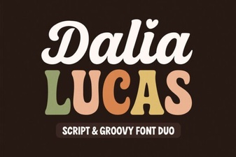 Dalia Lucas Font: Elegant Typefaces for Creative Projects